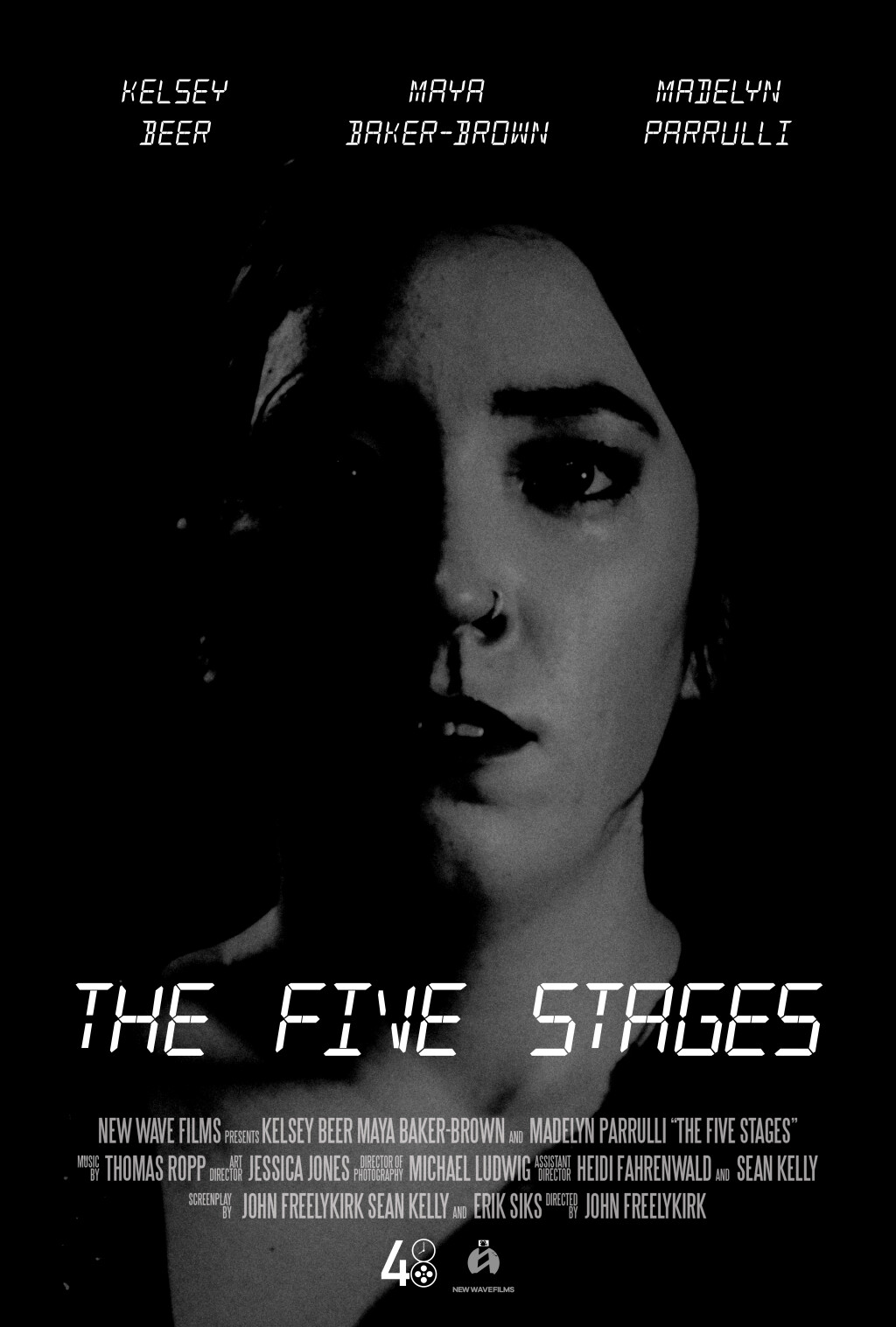 Filmposter for THE FIVE STAGES